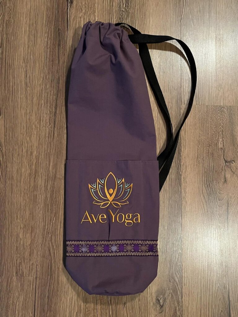 ave yoga, yoga mat bag